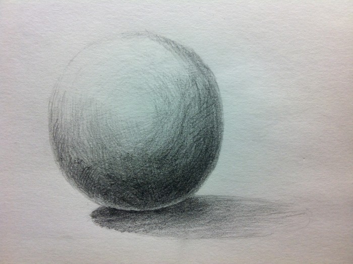 球体を描き込む